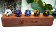 Load image into Gallery viewer, Howlite Gemstone Polyhedal Dice Set
