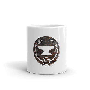 WF - White glossy mug